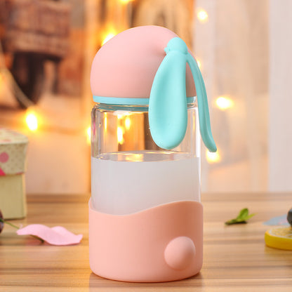 Bunny Glass Bottle