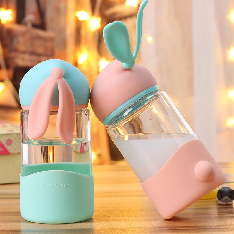 Bunny Glass Bottle