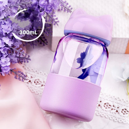 Bunny Glass Bottle