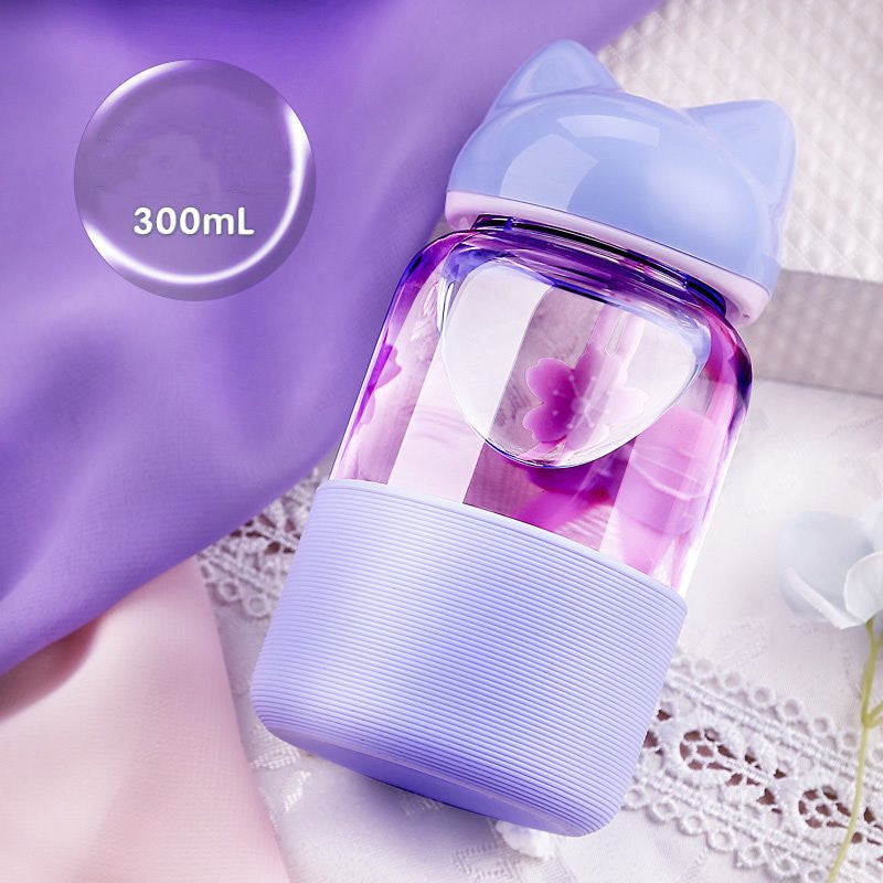 Bunny Glass Bottle