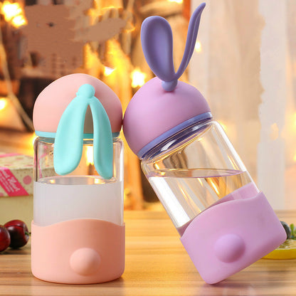 Bunny Glass Bottle