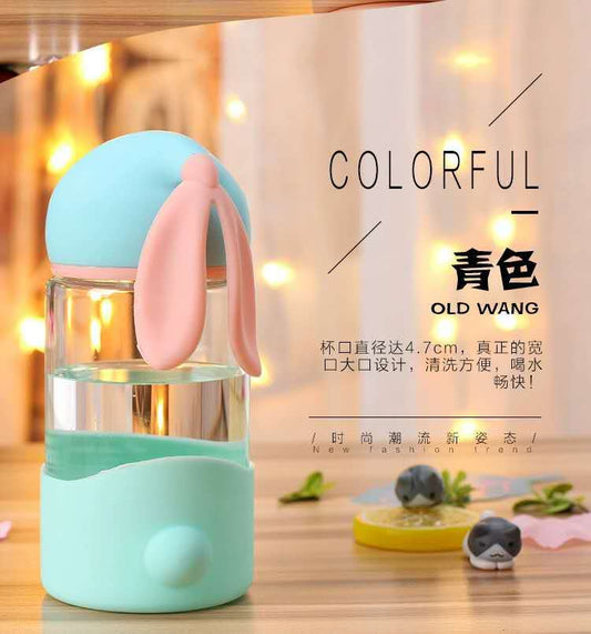 Bunny Glass Bottle