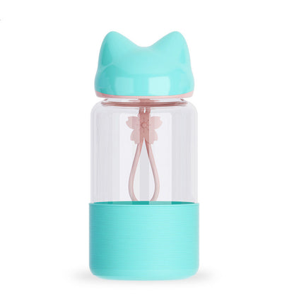 Bunny Glass Bottle